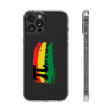 Load image into Gallery viewer, π-pe It Up -Clear Black and Proud Edition Phone Case