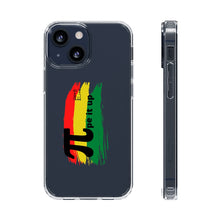 Load image into Gallery viewer, π-pe It Up -Clear Black and Proud Edition Phone Case
