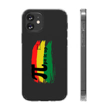 Load image into Gallery viewer, π-pe It Up -Clear Black and Proud Edition Phone Case
