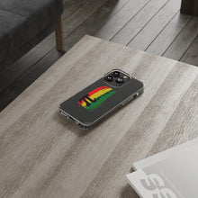 Load image into Gallery viewer, π-pe It Up -Clear Black and Proud Edition Phone Case
