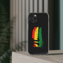 Load image into Gallery viewer, π-pe It Up -Clear Black and Proud Edition Phone Case
